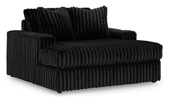 Midnight-Madness Oversized Chaise