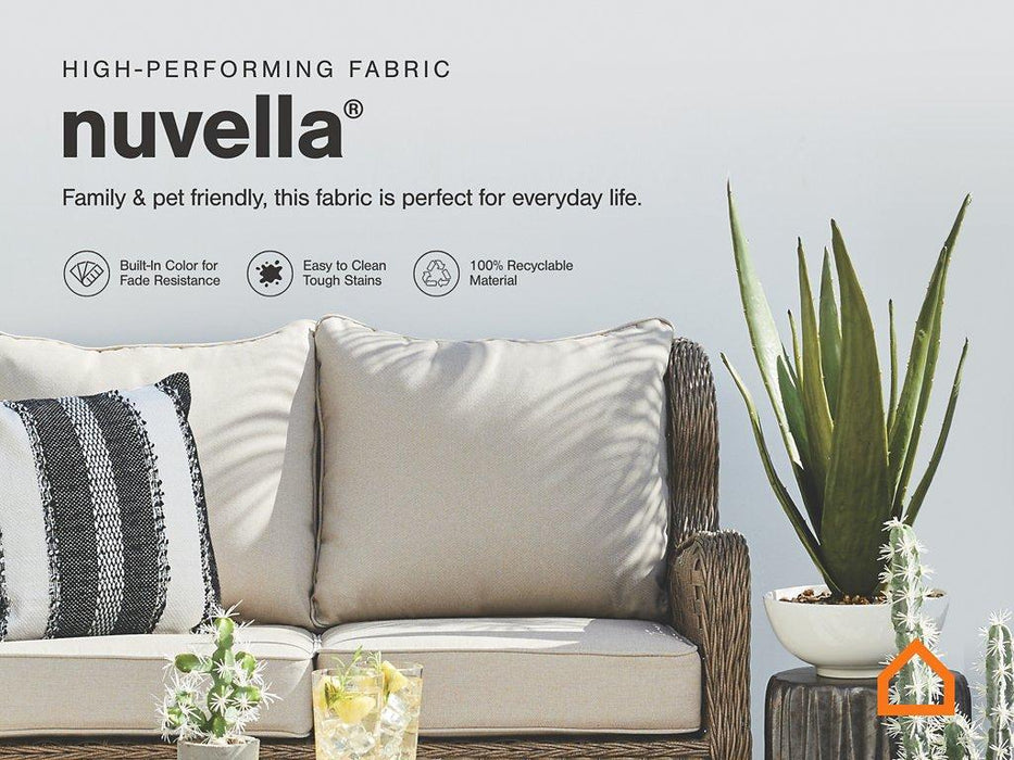 Visola Outdoor Loveseat Conversation Set